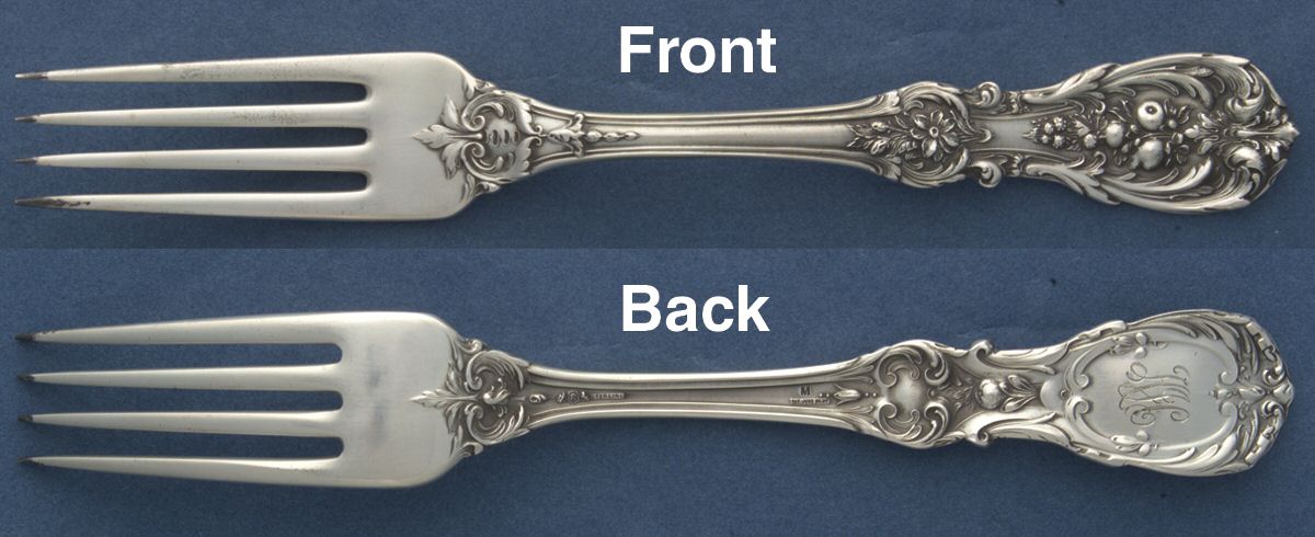 Francis I (Sterling, Eagle-R-Lion, 1907) Fork-Massive Weight by Reed & Barton-1