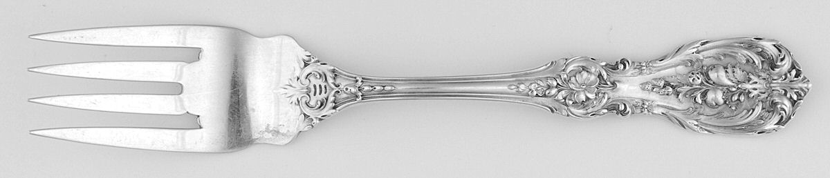 Francis I (Sterling, Eagle-R-Lion, 1907) Small Individual Solid Fish/Salad Fork by Reed & Barton-1