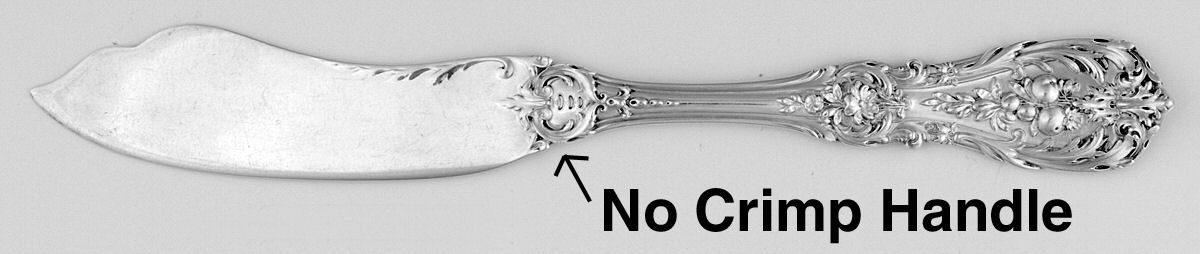 Francis I (Sterling, Eagle-R-Lion, 1907) Small Individual Solid Fish Knife by Reed & Barton-1