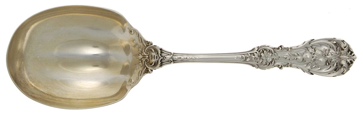 Francis I (Sterling, Eagle-R-Lion, 1907) Solid Salad Serving Spoon by Reed & Barton-1