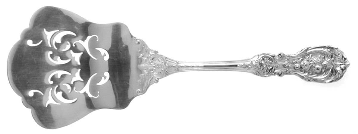 Francis I (Sterling, Eagle-R-Lion, 1907) Solid Pierced Waffle Server by Reed & Barton-1