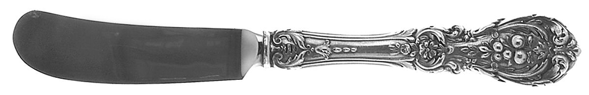 Francis I (Sterling, Eagle-R-Lion, 1907) Butter Spreader Hollow Hdl-Paddle/Stainless Blade by Reed & Barton-1