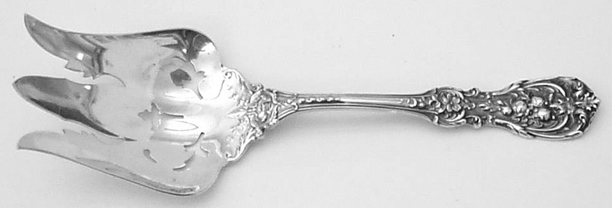 Francis I (Sterling, Eagle-R-Lion, 1907) Large Solid Serving Fork by Reed & Barton-1