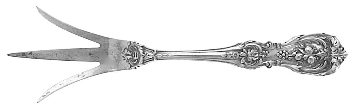 Francis I (Sterling, Eagle-R-Lion, 1907) Lemon Fork by Reed & Barton-1