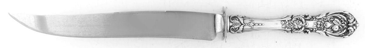 Francis I (Sterling, Eagle-R-Lion, 1907) Large Stainless Blade Roast Carving Knife by Reed & Barton-1