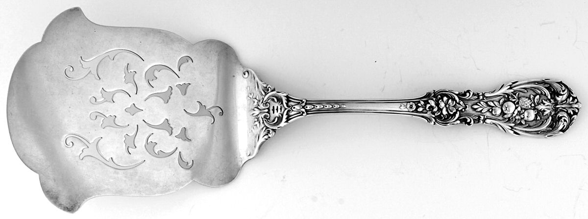 Francis I (Sterling, Eagle-R-Lion, 1907) Solid Toast Server by Reed & Barton-1