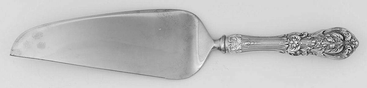 Francis I (Sterling, Eagle-R-Lion, 1907) Pie & Cake Server with Stainless Blade by Reed & Barton-1