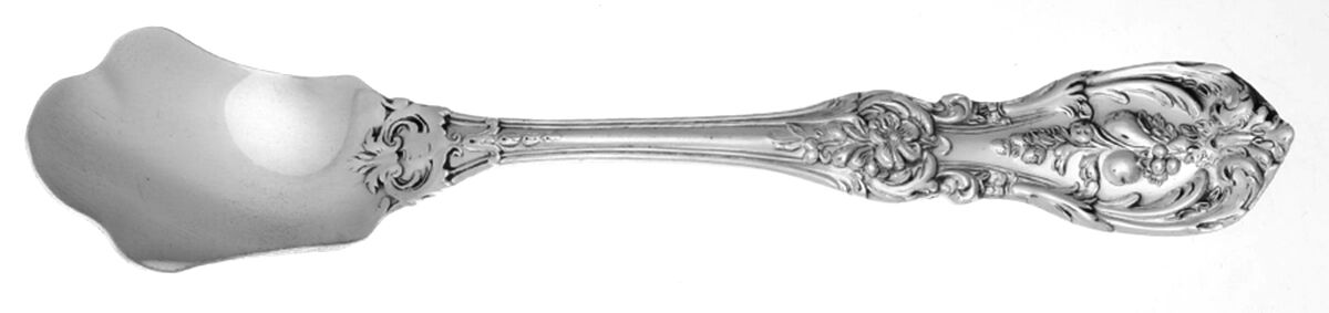 Francis I-Gold Vermeil (Sterling) Ice Cream Spoon Individual HC by Reed & Barton-1