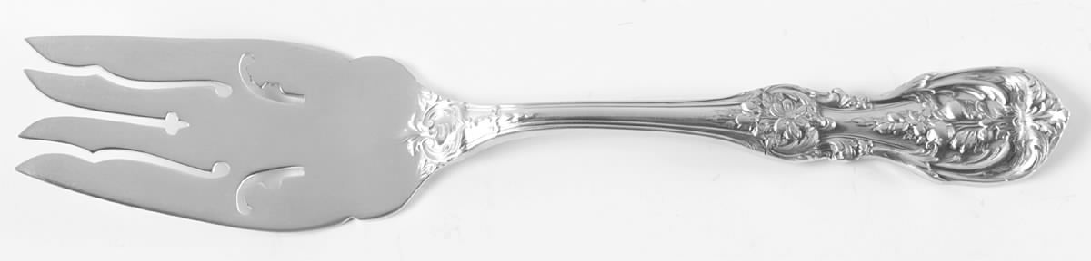 Francis I-Gold Vermeil (Sterling) Small Solid Cold Meat Serving Fork by Reed & Barton-1