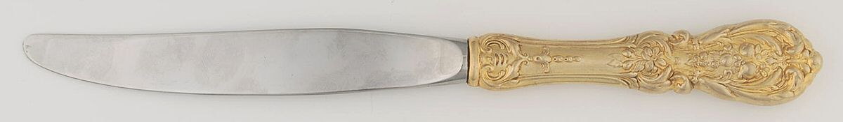 Francis I-Gold Vermeil (Sterling) Modern Hollow Knife by Reed & Barton-1