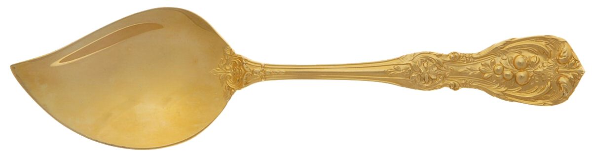 Francis I-Gold Vermeil (Sterling) Large Solid Jelly Server by Reed & Barton-1