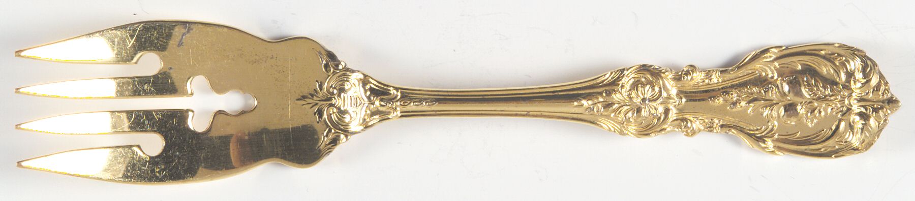 Francis I-Gold Vermeil (Sterling) Individual Salad Fork by Reed & Barton-1