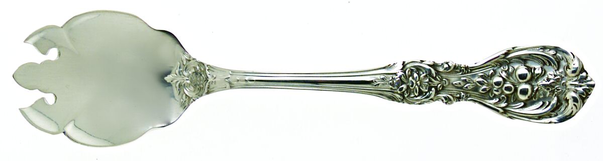 Francis I-Gold Vermeil (Sterling) Ice Cream Fork by Reed & Barton-1
