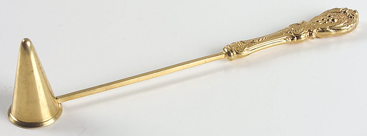 Francis I-Gold Vermeil (Sterling) Candle Snuffer with Sterling Implement by Reed & Barton-1