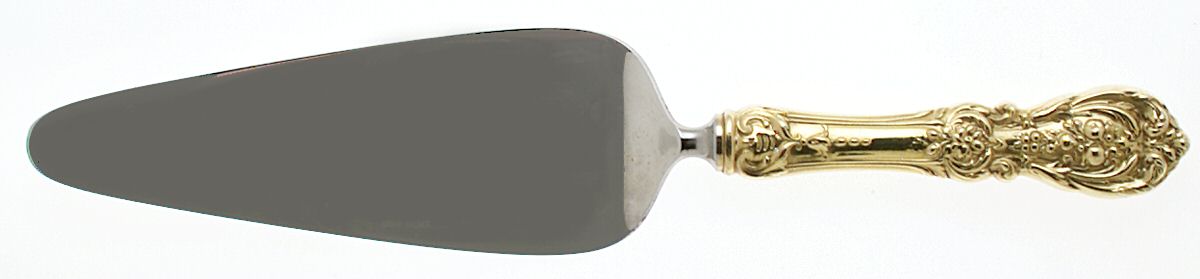 Francis I-Gold Vermeil (Sterling) Pie Server with Stainless Blade by Reed & Barton-1