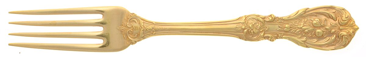 Francis I-Gold Vermeil (Sterling) Fork by Reed & Barton-1