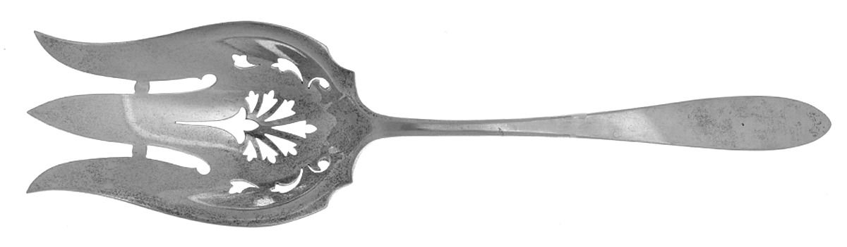 French Antique (Sterling, 1901) Solid Salad Serving Fork by Reed & Barton-1