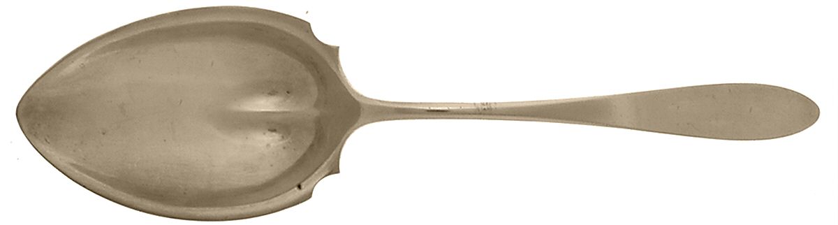French Antique (Sterling, 1901) Solid Salad Serving Spoon by Reed & Barton-1