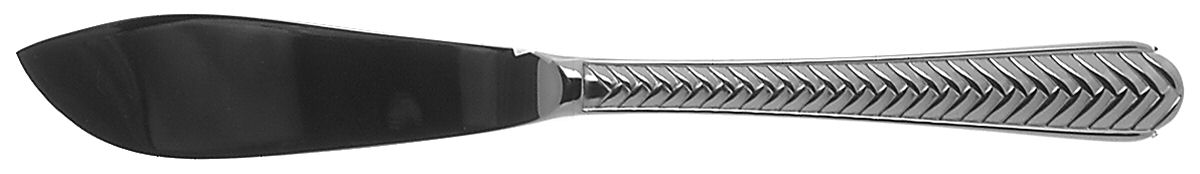 French Braid (Stainless) Hollow Handle Master Butter Knife by Reed & Barton-1