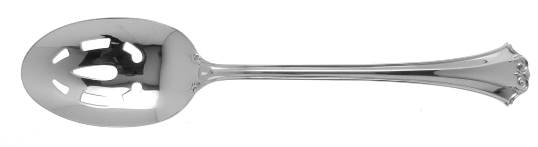 French Chippendale (Silverplate-1981) Pierced Tablespoon (Serving Spoon) by Reed & Barton-1