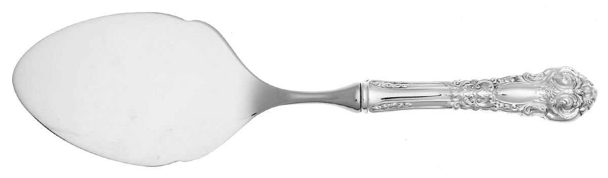 French Renaissance (Sterling, 1941, No Monos) Server-Pastry/Stainless Blade by Reed & Barton-1