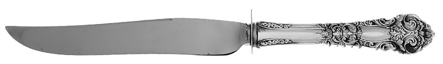 French Renaissance (Sterling, 1941, No Monos) Small Steak Carving Knife with Stainless Blade by Reed & Barton-1