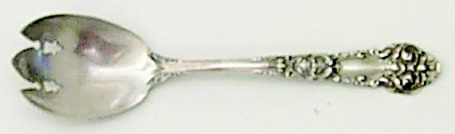 French Renaissance (Sterling, 1941, No Monos) Ice Cream Fork by Reed & Barton-1