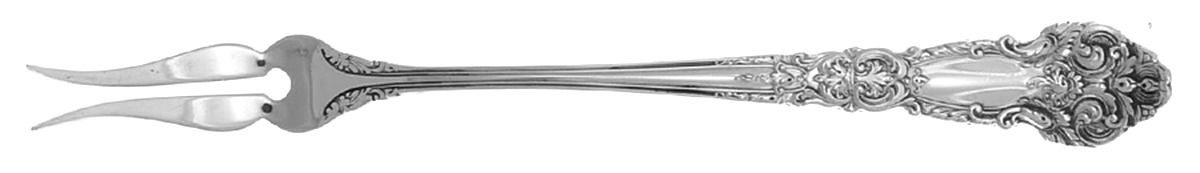 French Renaissance (Sterling, 1941, No Monos) Two-Tine Butter Pick by Reed & Barton-1