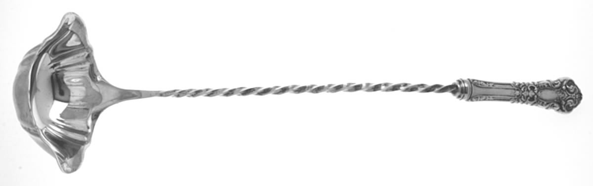 French Renaissance (Sterling, 1941, No Monos) Hollow Handle Punch Ladle with Solid Bowl by Reed & Barton-1