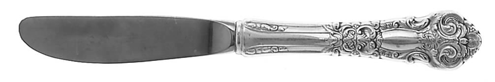 French Renaissance (Sterling, 1941, No Monos) Modern Hollow Butter Spreader (Stainless) by Reed & Barton-1