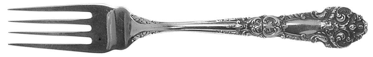 French Renaissance (Sterling, 1941, No Monos) Youth Fork by Reed & Barton-1