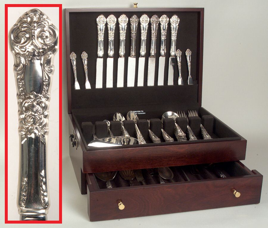 French Renaissance (Sterling, 1941, No Monos) 73 Piece Set by Reed & Barton-1