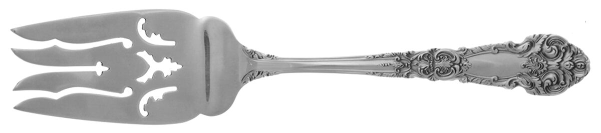 French Renaissance (Sterling, 1941, No Monos) Fork-Cold Meat/Servg-Sm/Solid by Reed & Barton-1