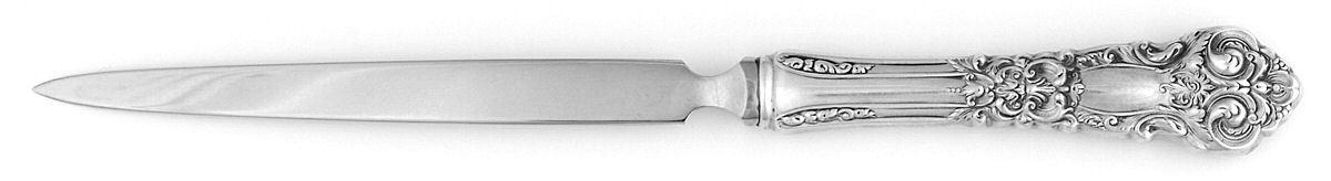 French Renaissance (Sterling, 1941, No Monos) Letter Opener with Stainless Blade by Reed & Barton-1