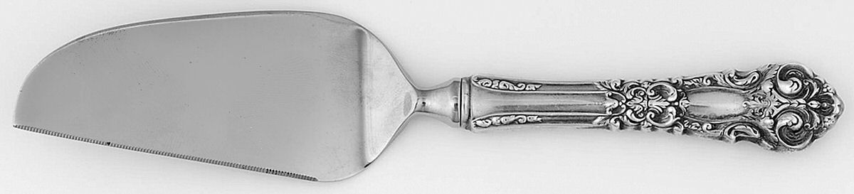 French Renaissance (Sterling, 1941, No Monos) Cheese Knife with Stainless Blade by Reed & Barton-1