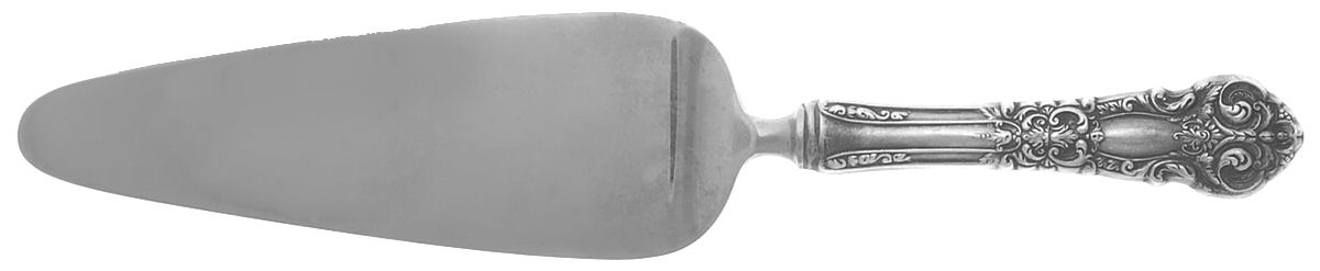 French Renaissance (Sterling, 1941, No Monos) Pie Server with Stainless Blade by Reed & Barton-1