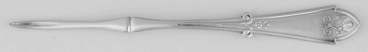 Gem (Silverplate, 1871) Solid Nut Pick by Reed & Barton-1