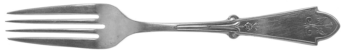 Gem (Silverplate, 1871) Fork by Reed & Barton-1