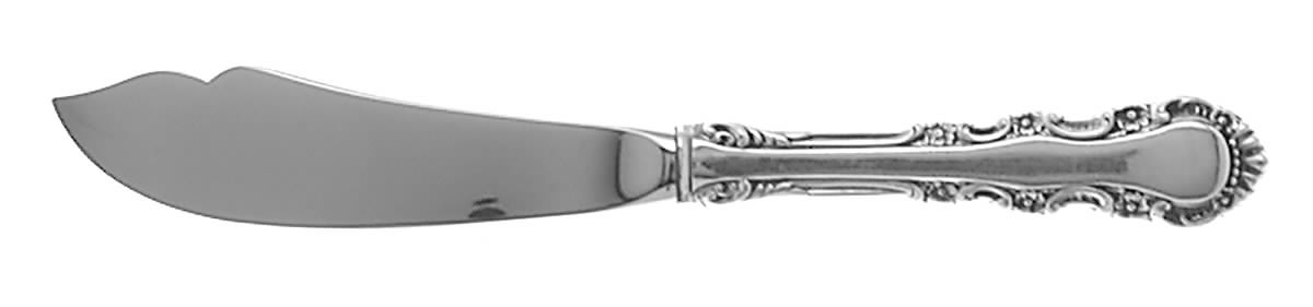 Georgian Rose (Sterling, 1941, No Monograms) Hollow Handle Master Butter Knife by Reed & Barton-1