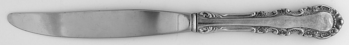 Georgian Rose (Sterling, 1941, No Monograms) Modern Hollow Knife by Reed & Barton-1