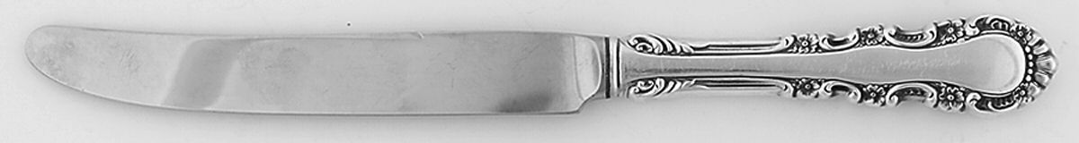 Georgian Rose (Sterling, 1941, No Monograms) New French Hollow Knife by Reed & Barton-1