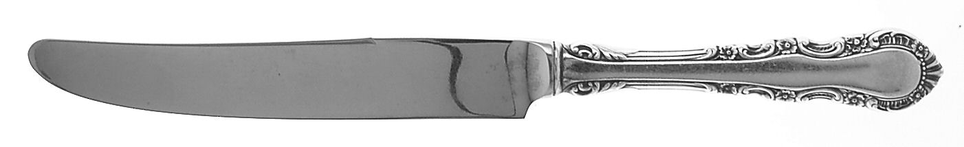 Georgian Rose (Sterling, 1941, No Monograms) Knife-New French/Hollow by Reed & Barton-1