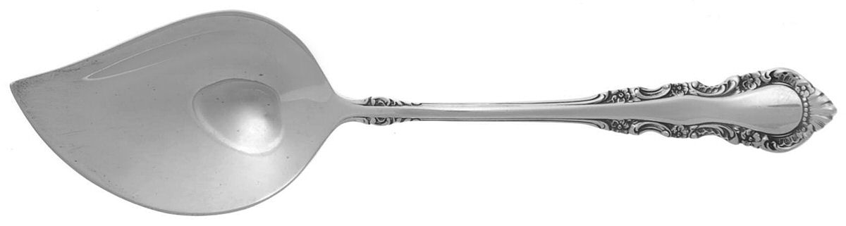Georgian Rose (Sterling, 1941, No Monograms) Large Solid Jelly Server by Reed & Barton-1