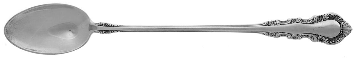Georgian Rose (Sterling, 1941, No Monograms) Iced Tea Spoon by Reed & Barton-1