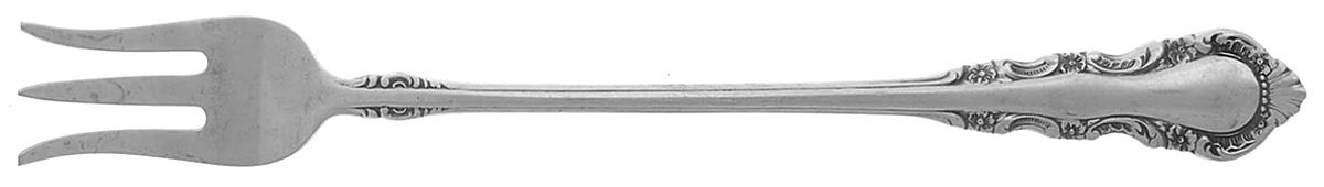 Georgian Rose (Sterling, 1941, No Monograms) Cocktail/Seafood Fork by Reed & Barton-1