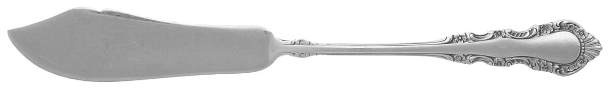 Georgian Rose (Sterling, 1941, No Monograms) Flat Handle Master Butter Knife by Reed & Barton-1