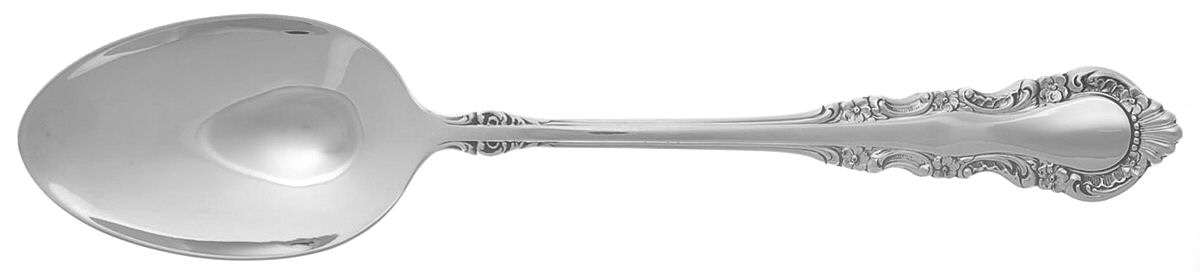 Georgian Rose (Sterling, 1941, No Monograms) Tablespoon (Serving Spoon) by Reed & Barton-1