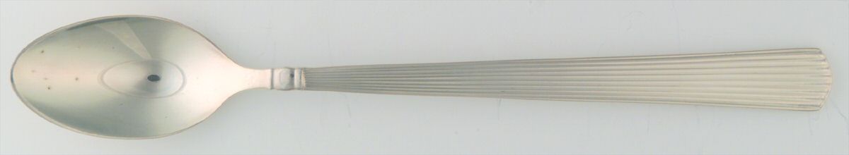 Golden Ashmont (Sterling, 1991, Gold Accent) Iced Tea Spoon by Reed & Barton-1
