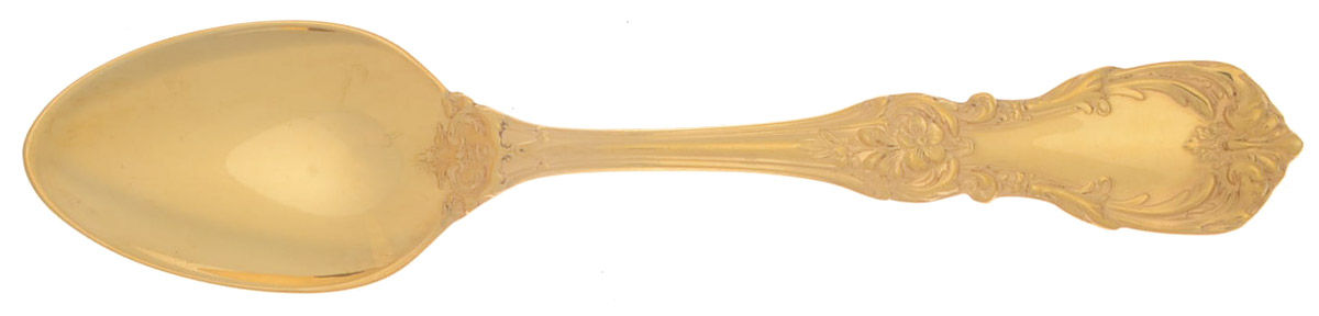 Golden Burgundy (Sterling) Teaspoon by Reed & Barton-1