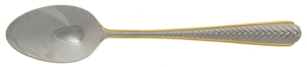 Golden Braid (Stainless, Gold Accent) Teaspoon by Reed & Barton-1